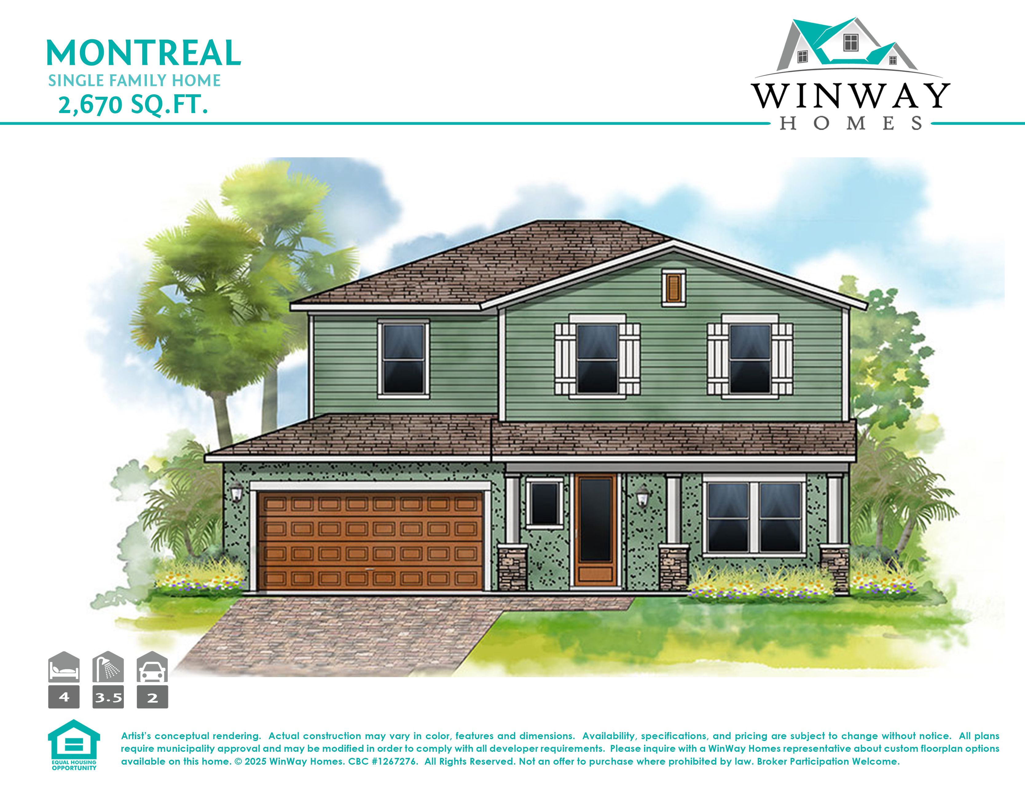 Montreal - Winway Homes-BOYL: St Petersburg, Florida - Winway Homes