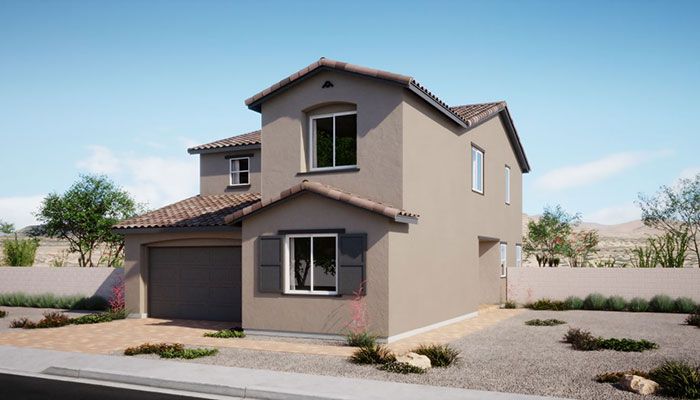 Aster Plan 9 - Lyra at Sunstone Collection One: Las Vegas, Nevada - Woodside Homes