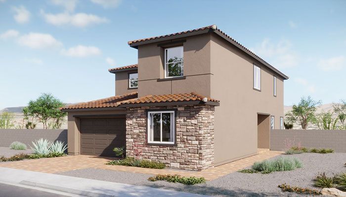 Aster Plan 9 - Lyra at Sunstone Collection One: Las Vegas, Nevada - Woodside Homes