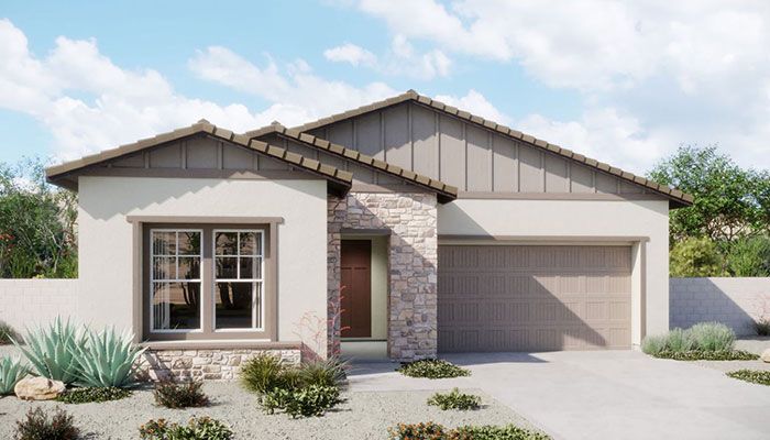 Aries Plan 1 - Capella at Sunstone: Las Vegas, Nevada - Woodside