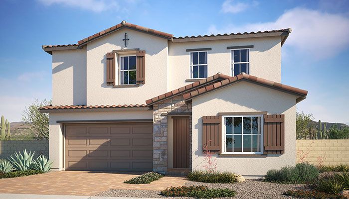 Mateo Plan 1 - Serenata at Cadence: Las Vegas, Nevada - Woodside