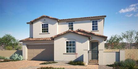 Marlowe Plan 2 by Woodside Homes in Las Vegas NV