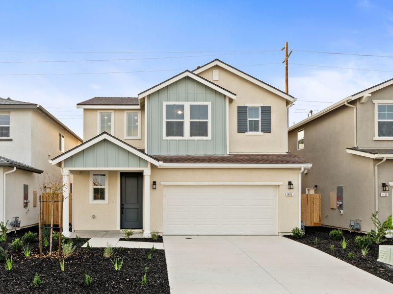 The Buttercup - Huckleberry Park: Visalia, California - Woodside Homes