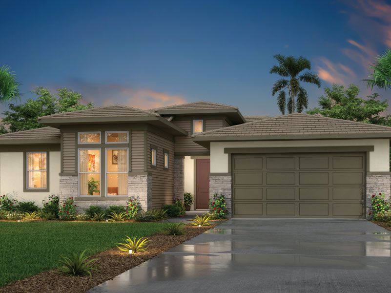 The Sunset Iris - Cottonwood Creek at The Preserve: Friant, California - Woodside Homes