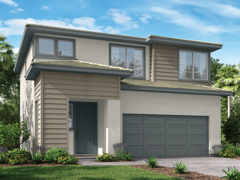 Huckleberry Park por Woodside Homes en Visalia California