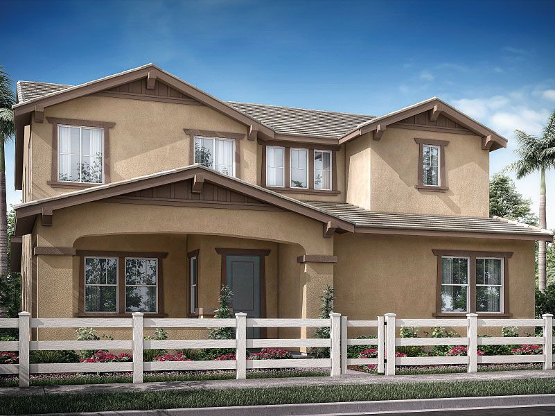 Encore at Riverstone por Woodside Homes en Fresno California