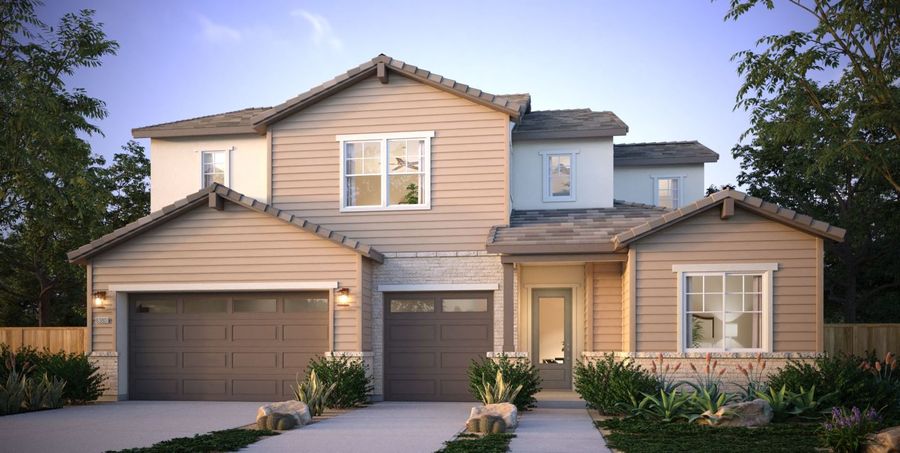Piedmont P2 by Woodside Homes in Sacramento CA
