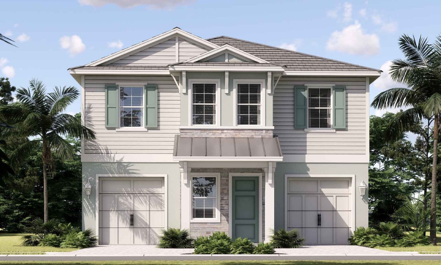 One plan, three looks. The Vista offers British West Indies, Coastal, and Modern exteriors—pick the style that suits your vision while enjoying the same thoughtfully designed interior.