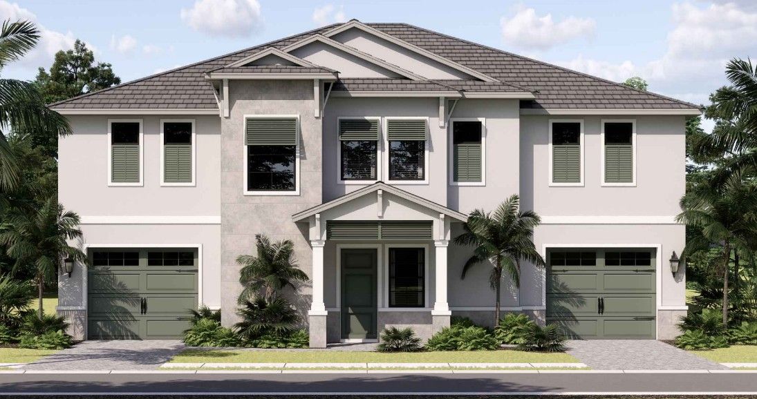 One plan, three looks. The Palmera offers British West Indies, Coastal, and Modern exteriors—pick the style that suits your vision while enjoying the same thoughtfully designed interior.