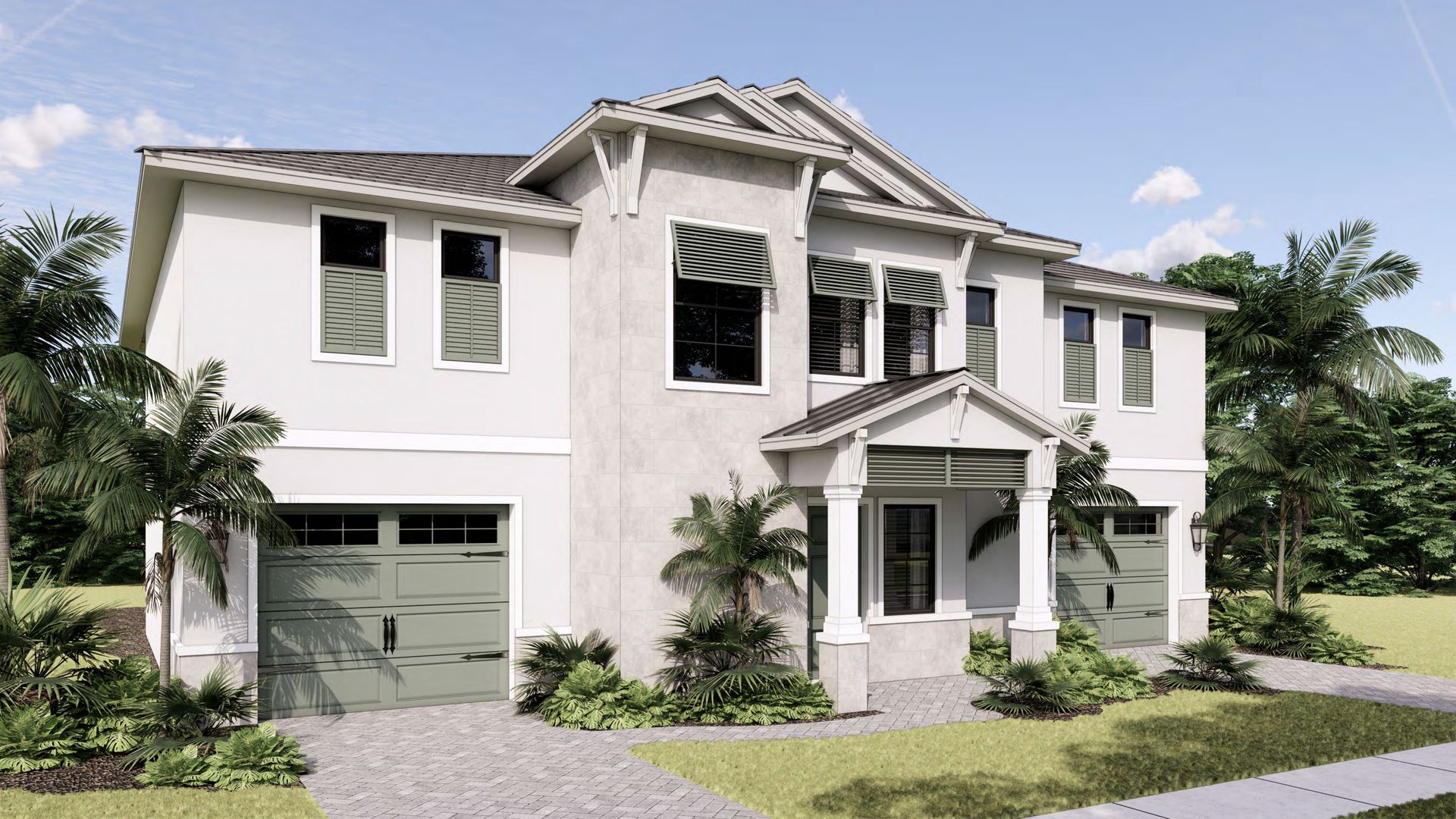 Ocean BWI Front View - Angle 2 Elevation