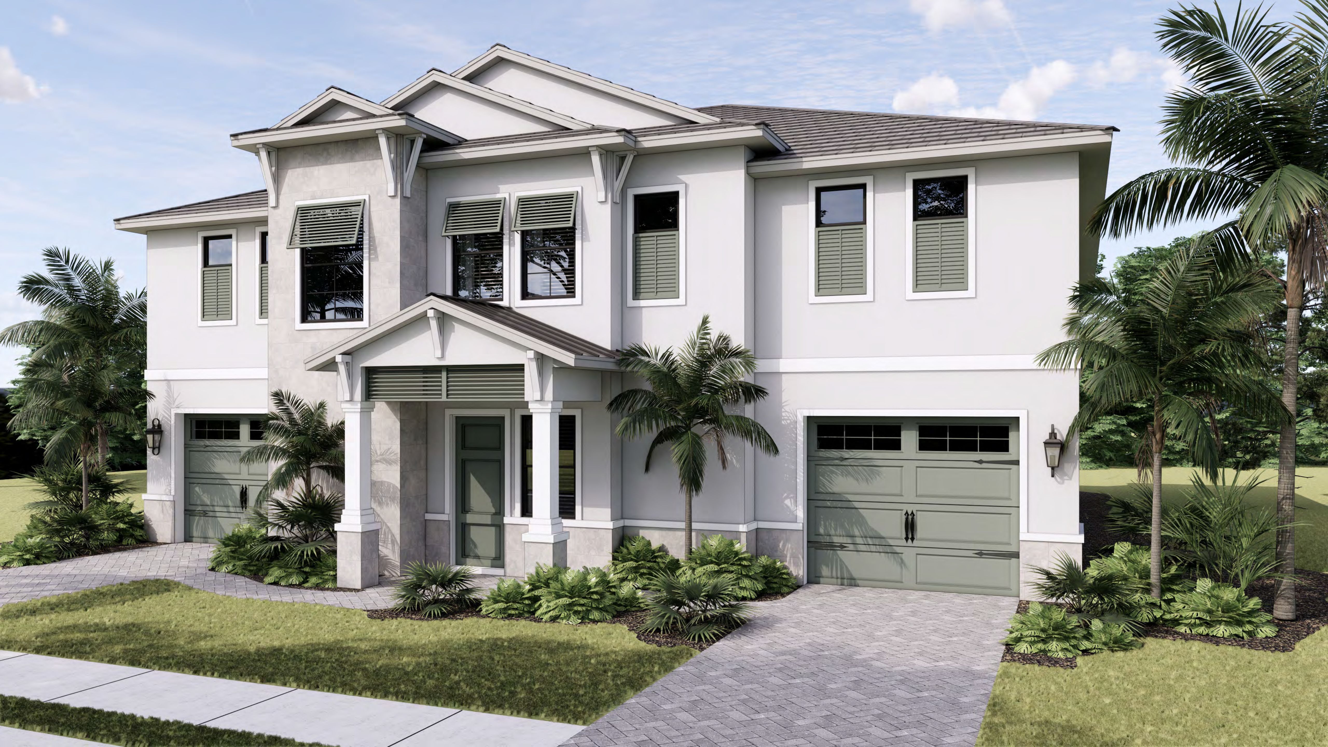 Ocean BWI Front View - Angle 3 Elevation