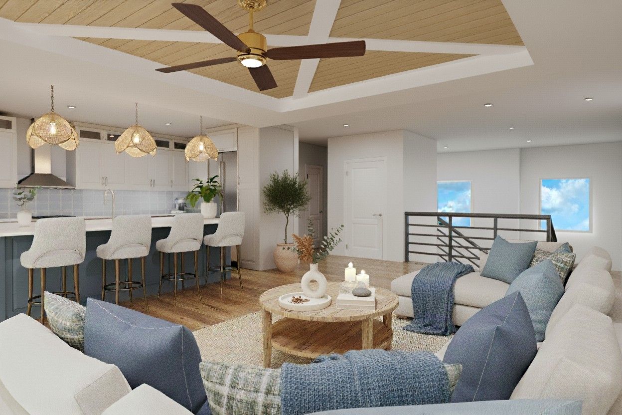 Oceana Kitchen & Stairs 