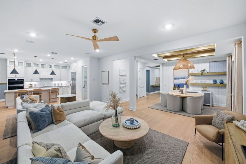 Open Concept Living Space