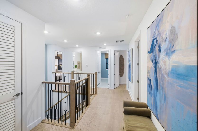 Upstairs Hallway to Bedrooms