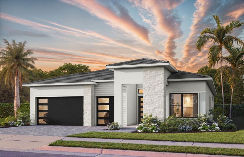 Layton Exterior MD3 with Stone