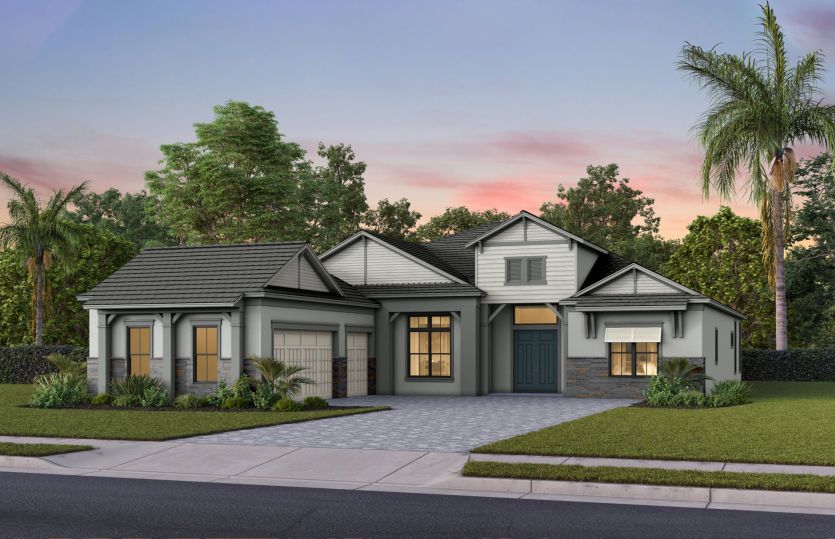 Ellington Grande Exterior CO3 with Stone