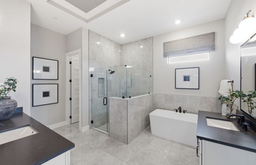 Owner's Bath with Walk-In Shower