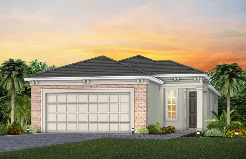 Exterior FM3 with optional stone