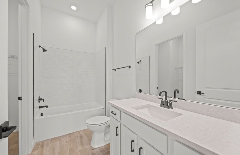 Secondary bathroom