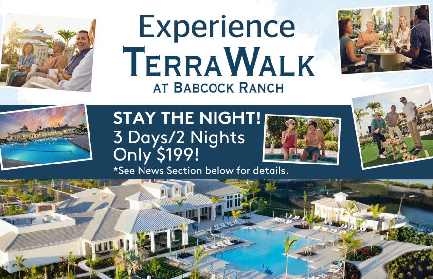 homes in TerraWalk at Babcock Ranch by DiVosta Homes