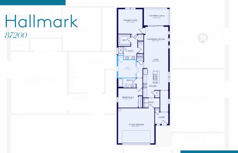 Floor plan of this home