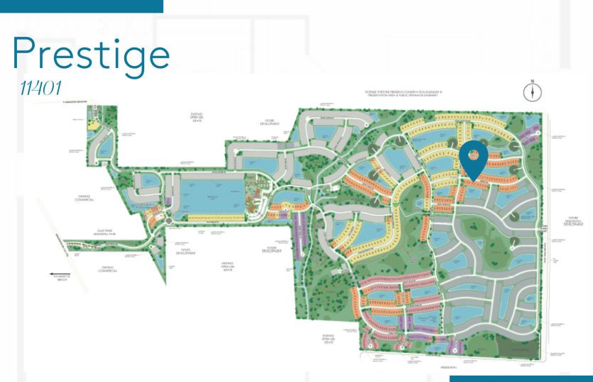 Location of the home within BeachWalk