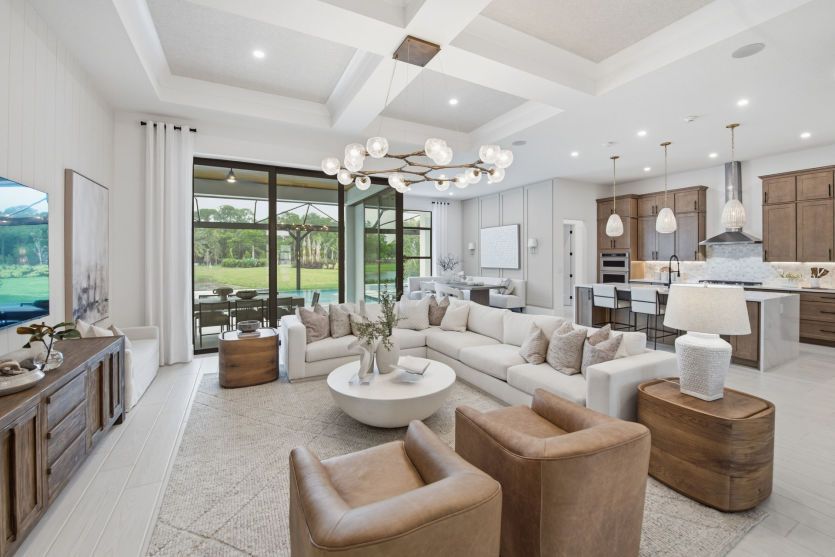 Gathering Room Overlooking Lanai