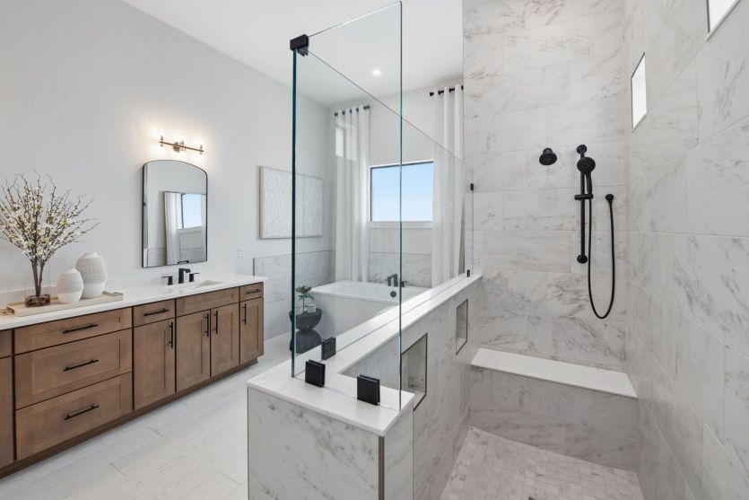 Owner's Bath with Walk-In Shower