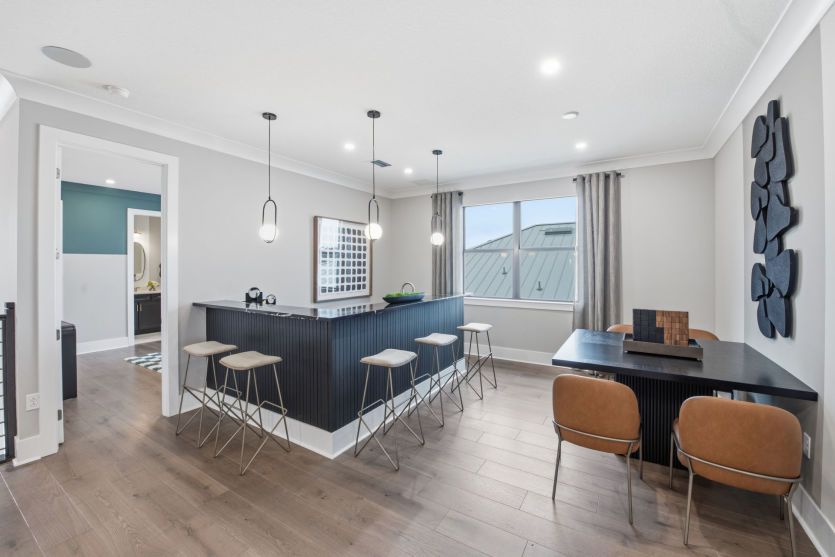 Loft with Optional Wet Bar