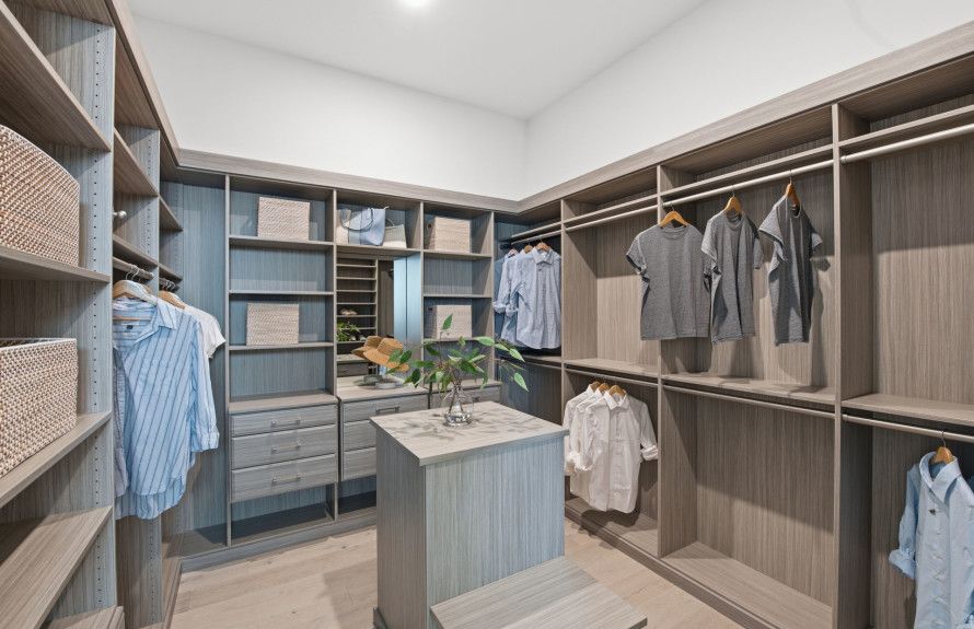 Owner's Walk-In Closets