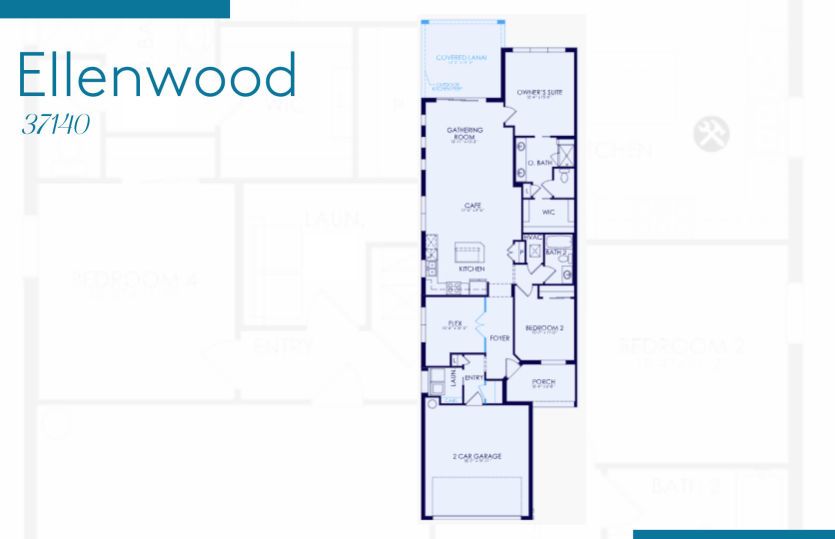 Floor plan of this home