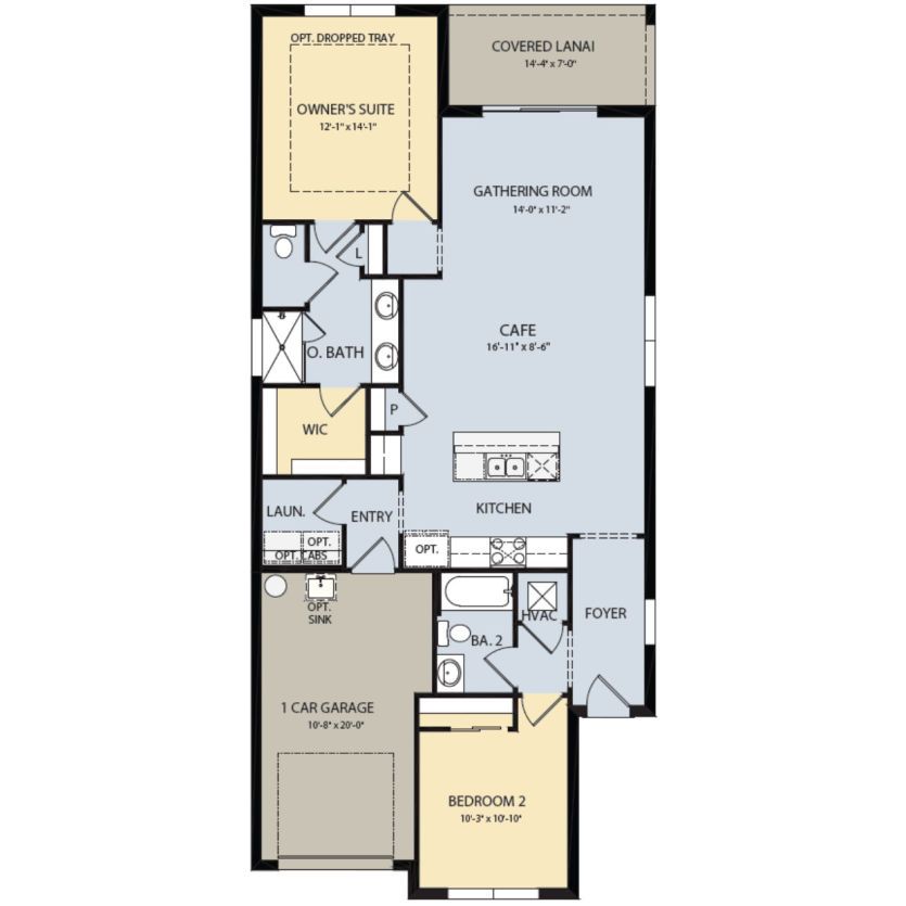 First Floor 2 br / 2 ba