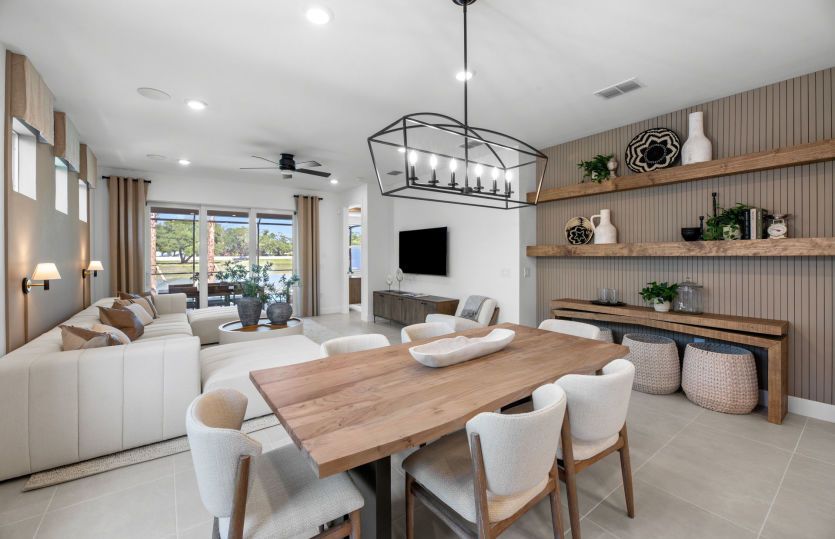 Kitchen Overlooking Living Space