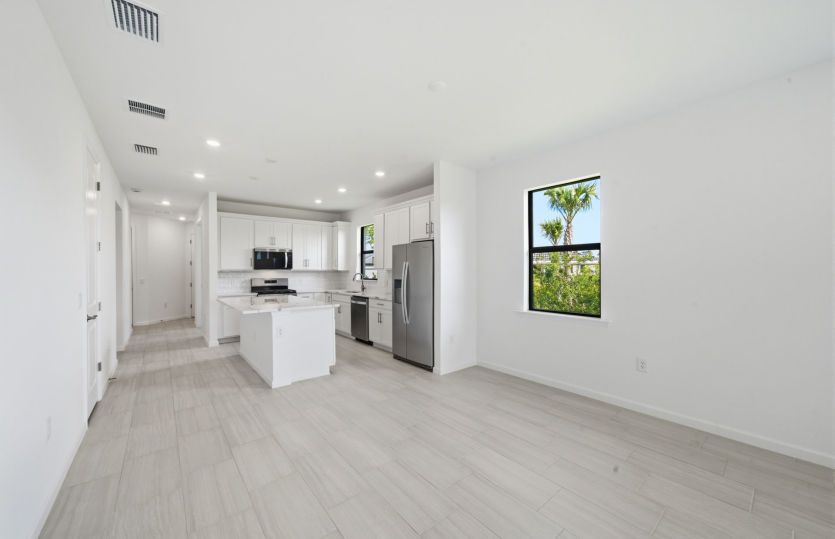 Ideal open floor plan