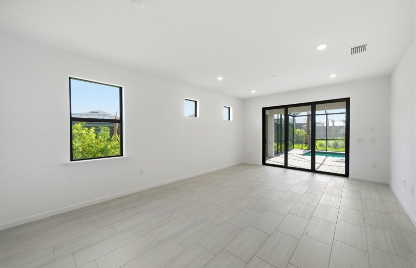 Enjoy natural lighting in the gathering room