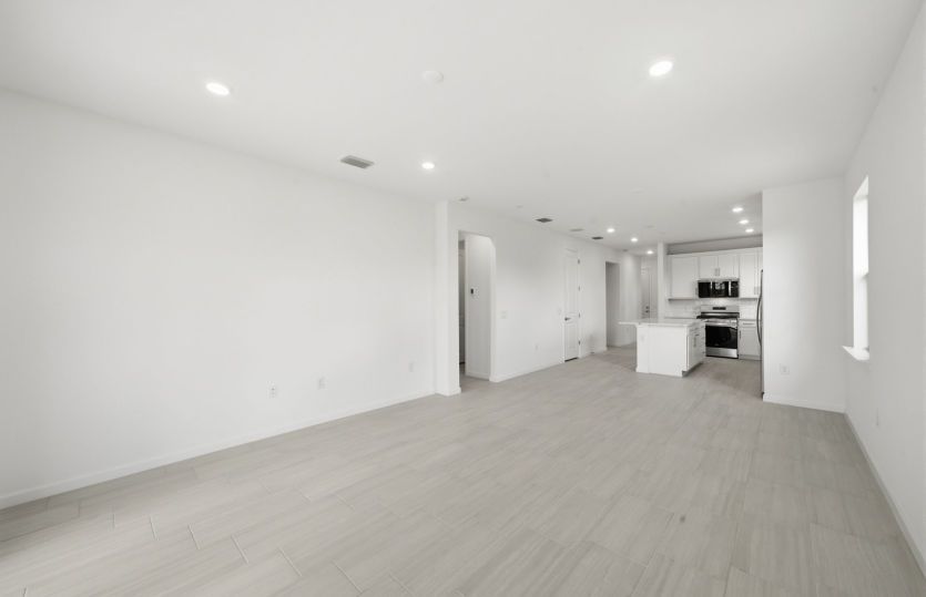 Spacious gathering room
