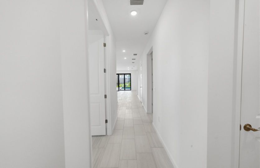 Inviting foyer