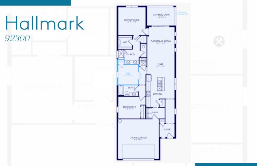 Floor plan of this home