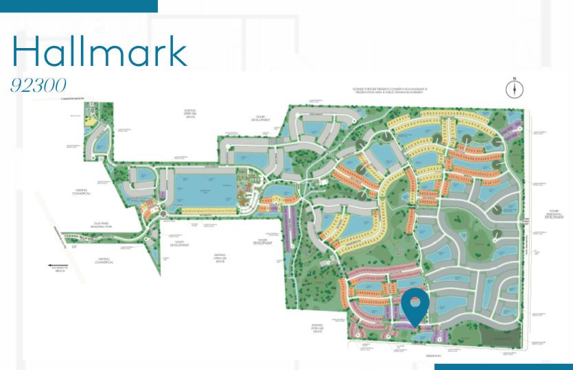 Location of the home within BeachWalk