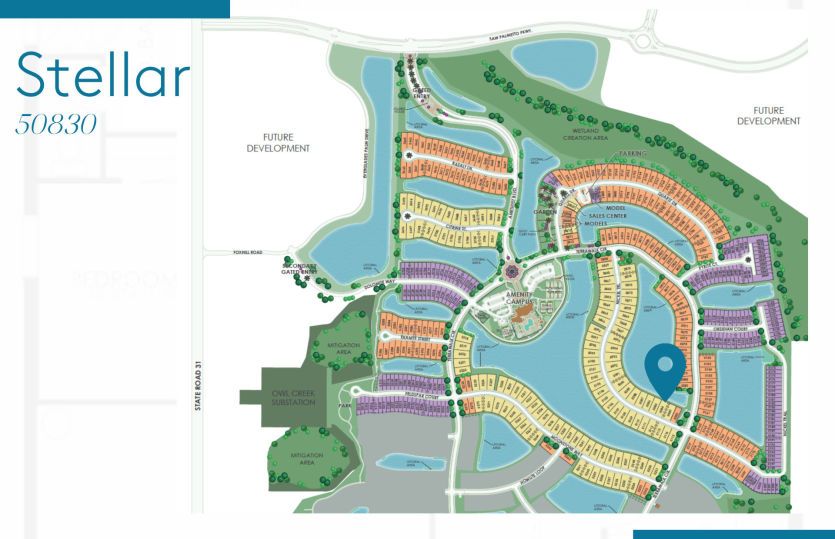 Location of the home within TerraWalk