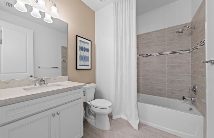 Secondary bathroom