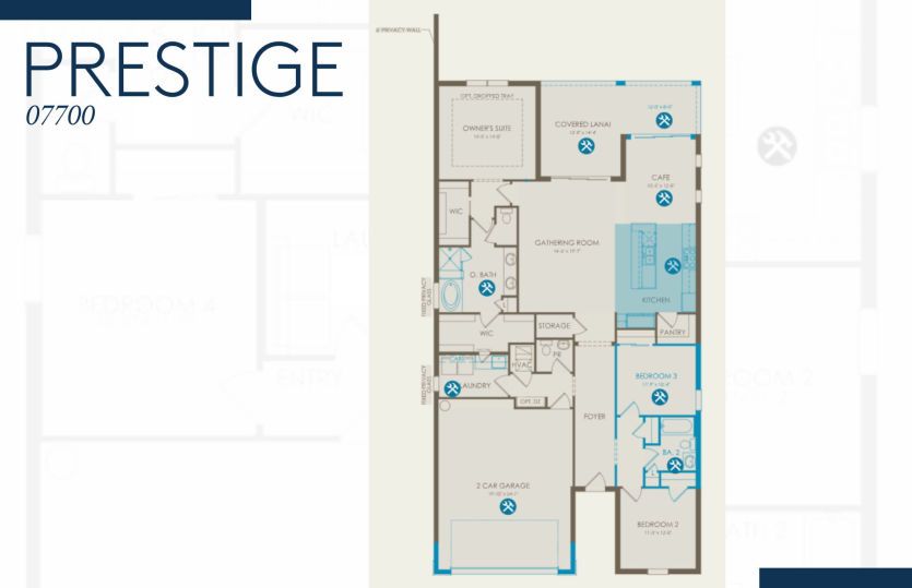 Prestige Floor Plan 07700