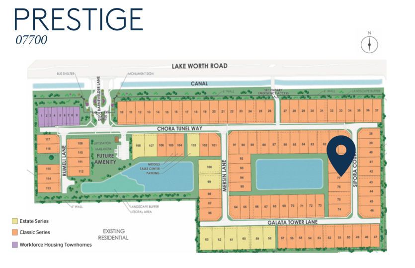 Prestige Homesite 07700 Map