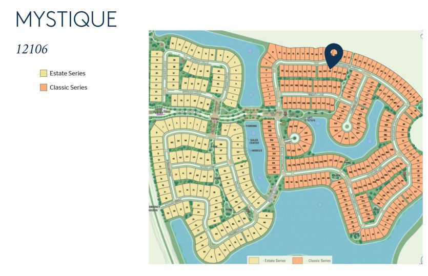 Mystique Homesite
12106 Map