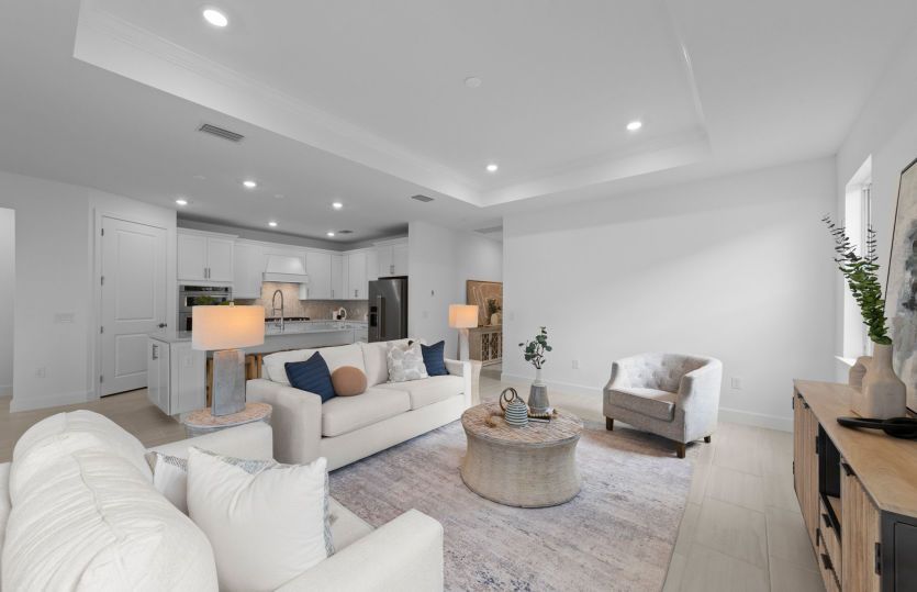 Gathering area  | Virtually staged for illustration