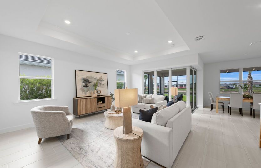Gathering space | Virtually staged for illustration