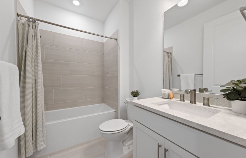 Secondary bathroom