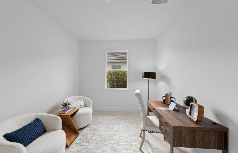 Flex room | Virtually staged for illustration