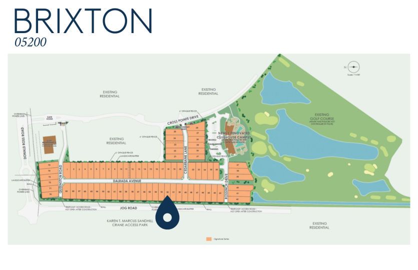 Brixton Homesite 05200 Map