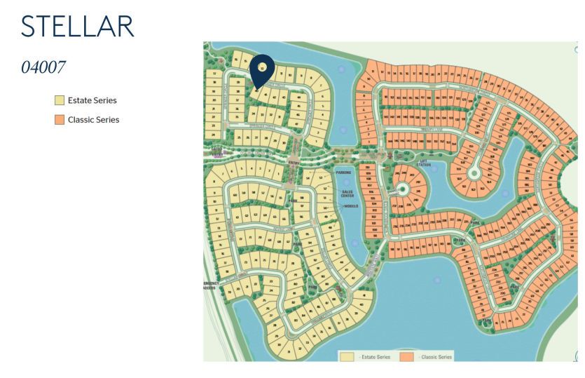 Stellar Homesite 04007 Map
